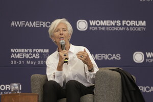 Christine Lagarde invita a las mujeres a romper el silencio desde el Women's Forum Americas 2019