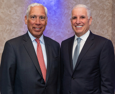 From left: Michael A. Epstein succeeds Mark L. Claster as chair of the Northwell Health Board of Trustees. Credit Northwell Health.