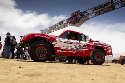 The Honda Off-Road Racing Team took their new Ridgeline Baja Race Truck to a Class 7 victory this weekend at the Baja 500.