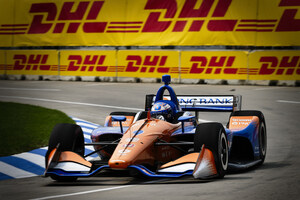 Dixon y Ericsson alcanzan el 1-2 para Honda en Detroit