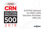 EVOTEK Named to CRN's 2019 Solution Provider 500 List for the 4th Year in a Row