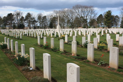 Beny-sur-Mer War Cemetery in Normandy (CNW Group/Commonwealth War Graves Commission)