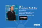 Brightway Agency Owner with locations near Indianapolis and Austin, Texas, named a 2019 Franchise Rock Star