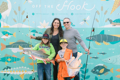 More people than ever will have easy opportunities to experience fishing this year as part of National Fishing and Boating Week (NFBW), taking place Saturday, June 1, through Sunday, June 9. Take Me Fishingtm, an initiative of the Recreational Boating & Fishing Foundation (RBFF), is bringing the excitement of the sport across the nation with Off the Hook, a free pop-up fishing experience putting rods and reels in the hands of people everywhere.