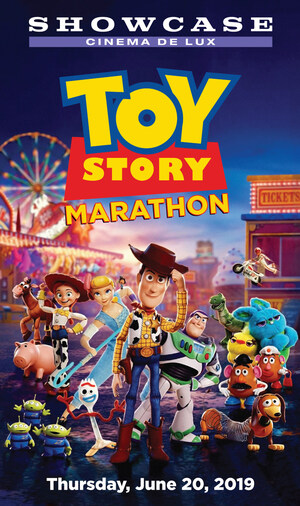 Showcase Cinema de Lux Legacy Place Announced as Exclusive Boston-Area Location for Toy Story 4 Movie Marathon