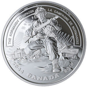 Le catalogue de juin de la Monnaie royale canadienne met à l'honneur les anciens combattants de la campagne de Normandie