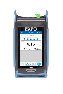 EXFO lance une nouvelle catégorie de solutions de tests de fibre optique : Optical Xplorer(MC), le premier multimètre à fibre optique. (Groupe CNW/EXFO inc.)