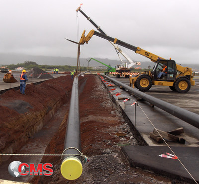 Past CMS Project - Replace Hydrant Fuel System, Lajes AB, Azores, Portugal