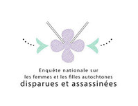 Logo : Enquête nationale sur les femmes et les filles autochtones disparues et assassinées (Groupe CNW/Enquête nationale sur les femmes et les filles autochtones disparues et assassinées)