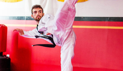 Anthony Cappello will be Canada's representative in Para taekwondo at the Lima 2019 Parapan American Games this summer. PHOTO: Taekwondo Canada (CNW Group/Canadian Paralympic Committee (Sponsorships))