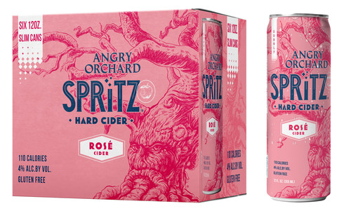 Unwind with Angry Orchard’s new Spritz Rosé Hard Cider.