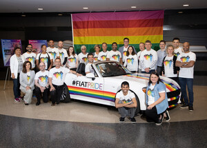 FCA US and FIAT Brand Lead the Motor City Pride Parade