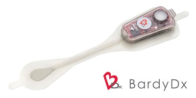 BardyDx Carnation Ambulatory Monitor (CAM™) - P-wave centric™ ambulatory cardiac patch monitoring and arrhythmia detection