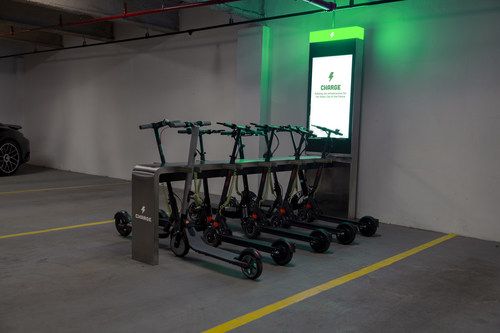 GetCharged, Inc. (“Charge”), a micromobility company building the largest network of electric charging, storage and service stations for e-scooters and e-bikes will be announcing that it has secured over 250 charging station locations in Atlanta with the first 25 installations to be up and running in the few months.