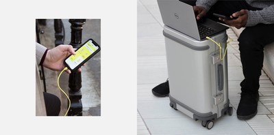 Samsara Luggage Smart Suitcase and App