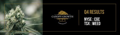 Canopy Growth to Announce Fourth Quarter and Fiscal Year 2019 Financial Results (CNW Group/Canopy Growth Corporation)