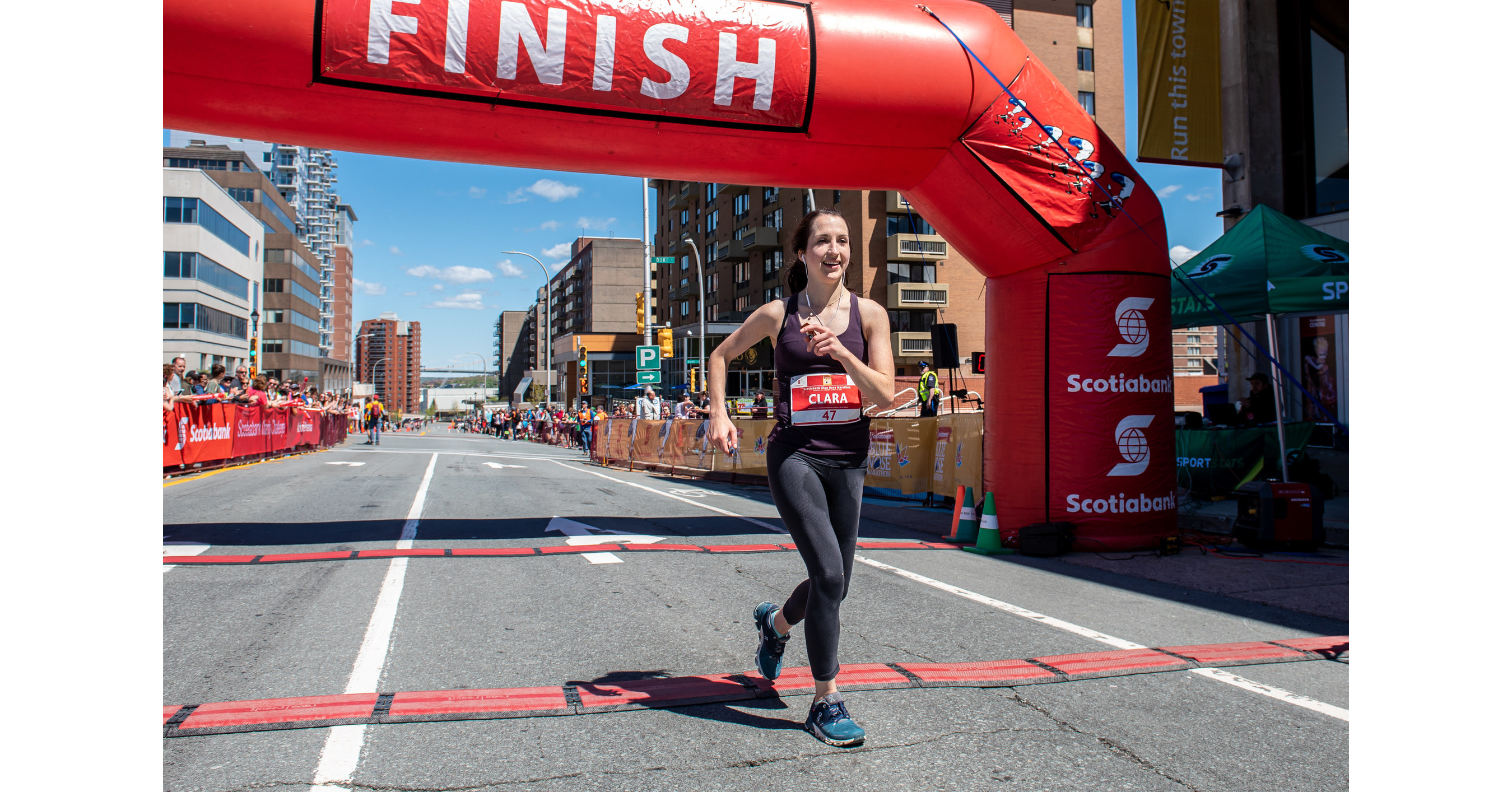 More than 10,000 racers participated in the 16th Annual Scotiabank Blue