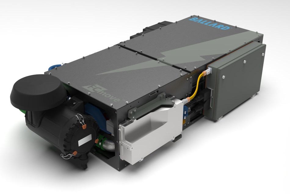 Ballard Unveils 8th Generation ZeroEmission Fuel Cell Module for Heavy