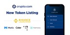 Crypto.com Lists Binance Launchpad Tokens