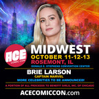 Brie Larson Leads ACE Comic Con's Return to the Midwest at Donald E. Stephens Convention Center (Rosemont, Illinois), Oct. 11-12-13