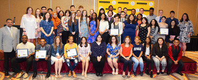 The Marquette Bank Education Foundation awarded 56 scholarships of $2,500 to local graduating high school seniors. Since the program began, more than $3.4 million in scholarships has been awarded to over 1,700 students from Chicagoland neighborhoods. For additional photos, please visit https://emarquettebank.com/scholarshipphotos2019/. The Marquette Bank Education Foundation awarded 56 scholarships of $2,500 to local graduating high school seniors. Since the program began, more than $3.4 million in scholarships has been awarded to over 1,700 students from Chicagoland neighborhoods. For additional photos, please visit https://emarquettebank.com/scholarshipphotos2019/.