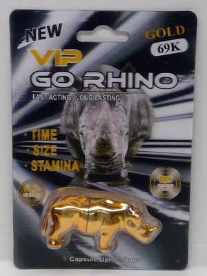 VIP Go Rhino Gold 69K (CNW Group/Health Canada)