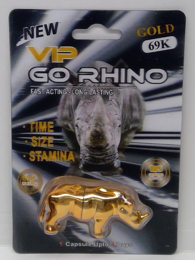 VIP Go Rhino Gold 69K (Groupe CNW/Santé Canada)