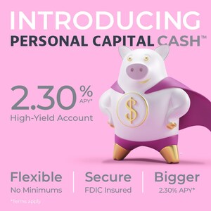 Personal Capital Reinvents the Piggy Bank With Personal Capital Cash™ and Savings Planner™