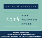 Ouster Recognized by Frost &amp; Sullivan for its Affordable, Next-Generation Lidar Sensor Solution, OS-1-64