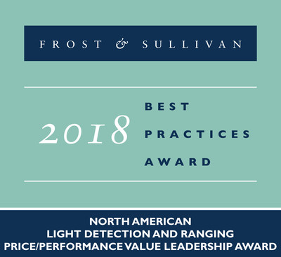 Ouster Recognized by Frost & Sullivan for its Affordable, Next-Generation Lidar Sensor Solution, OS-1-64