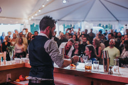 Nic Wallace competes in the Speed Round Showdown at the USBG 2019 World Class Finals