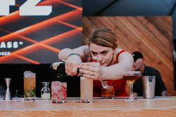 Rebecca Edwards competes in the Speed Round Showdown at the USBG 2019 World Class Finals