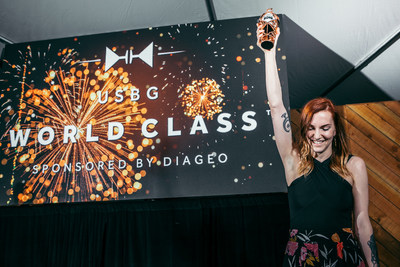Katie Renshaw named 2019 U.S. Bartender of the Year at the USBG World Class Finals sponsored by Diageo. (Photo Credit: Shannon Sturgis)