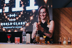 Katie Renshaw flexing her craft during the Speed Round Showdown at the USBG 2019 World Class Finals