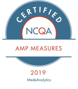 MedeAnalytics Quality Management Achieves 2019 Certification from NCQA for AMP Certified Measures(SM)
