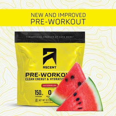 Ascent launches new and improved pre-workout recipe