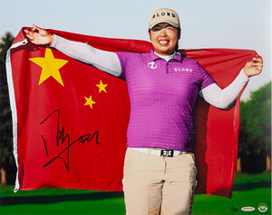 Sports Memorabilia Giant Upper Deck Signs Chinese Professional Golfer Shanshan Feng To Memorabilia And Trading Card Deal