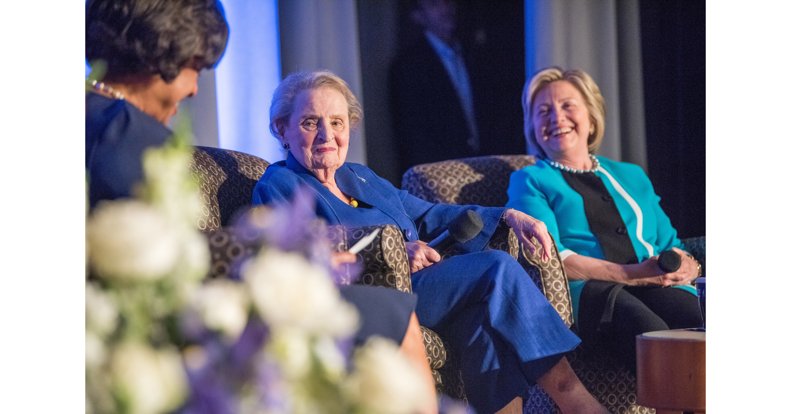 Clinton, Albright Call For Leadership That Unites At Wellesley College