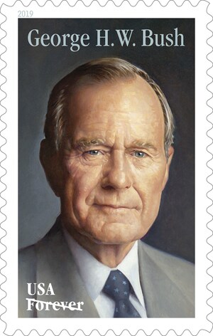 U.S. Postal Service Honors Former President George H.W. Bush