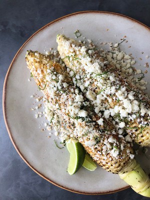 Real California Milk celebrates summer with this Asian twist on summer favorite Mexican street corn. Get Melissa King's recipe for Japanese-Inspired Street Corn with Togarashi Miso Butter, sprinkled with a generous amount of California cotija cheese.