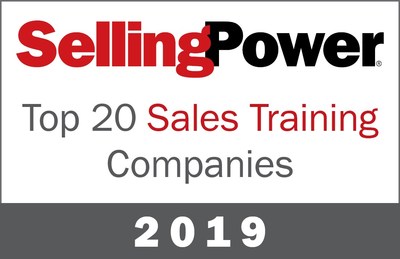 Selling Power Features ASLAN Training and Development on it's 2019 Top 20 Sales Training Companies for the Seventh Straight Year.