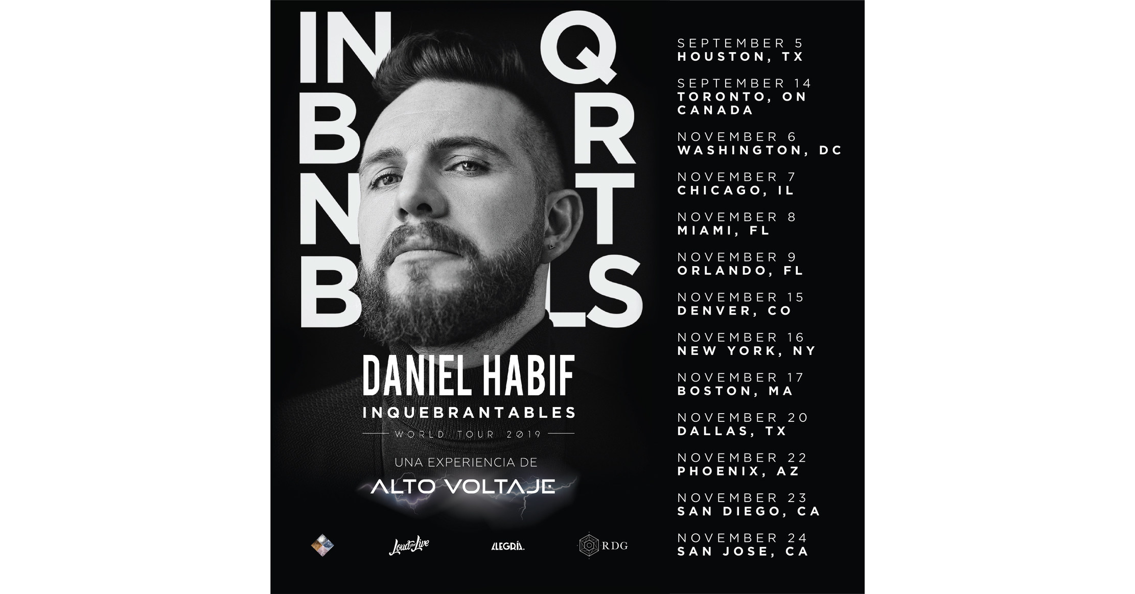 Daniel Habif confirma tour en los Estados Unidos