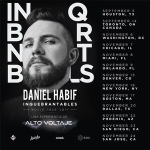 Daniel Habif Confirms North American Tour