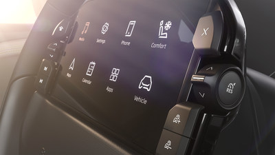 A new glimpse into a central part of the BYTON M-Byte’s hardware, a 7-inch Driver Tablet with physical buttons on the steering wheel.