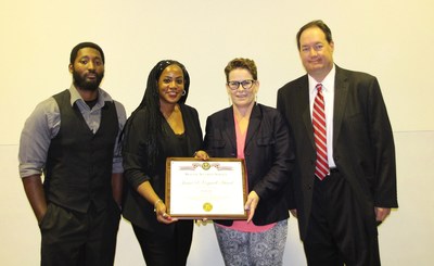 left to right: David Pryor, Lisa Brumfield, Laurel Pearson Lloyd, Scott Stroble