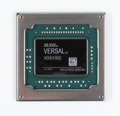 Xilinx kicks off a new era of heterogeneous compute acceleration for any application and any developer with first customer shipments of Versal ACAP, the industry's first adaptive compute acceleration platform (ACAP), a revolutionary new category of heterogeneous compute devices. (Image: Versal™ AI Core series VC1902)