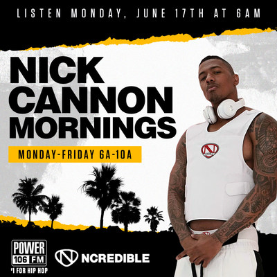 Nick Cannon Mornings, Power 106 #1 for Hip Hop