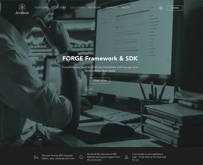 Forge Blockchain Application Framework - the easiest way to build, deploy and manage DApps.