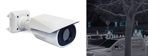New H4 Thermal camera will enable users to see more detail from greater distances even in complete darkness. (CNW Group/Avigilon Corporation)