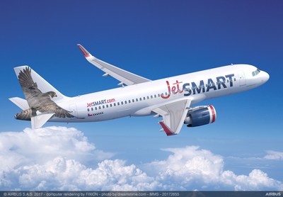 JetSMART has selected the Pratt & Whitney GTF™ engine to power its 85 firm order Airbus A320neo family aircraft.